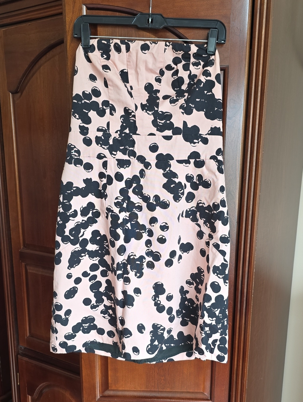 Vintage The Limited Polka Dot Strapless Dress 14